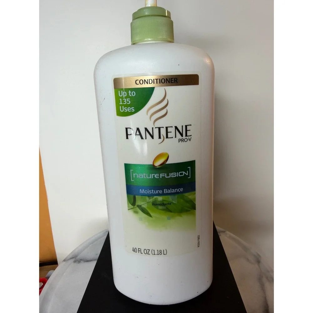 Pantene Pro-V Nature Fusion Moisture Balance Conditioner 40 oz Pump Bottle NEW